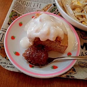 卵牛乳油無し　木綿豆腐で　豆腐クリーム♪